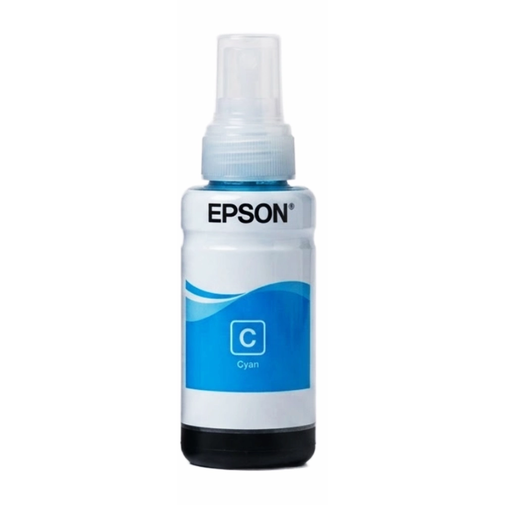 Epson 673 Cyan Genuine Inkjet Ink Bottle 70ml view 2